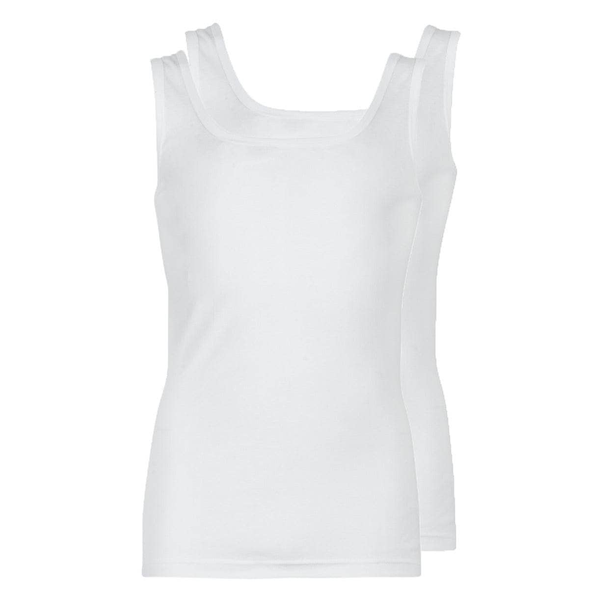 T-shirt senza maniche Uomo Athena COTON BIO Bianco