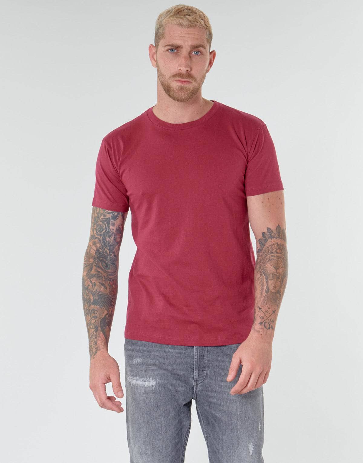 T-shirt Uomo BOTD MATILDO Bordeaux