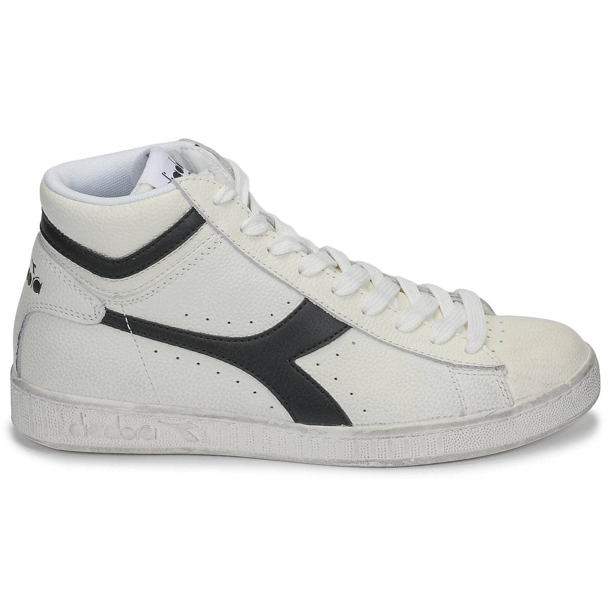 Sneakers alte Uomo Diadora GAME L HIGH WAXED Bianco