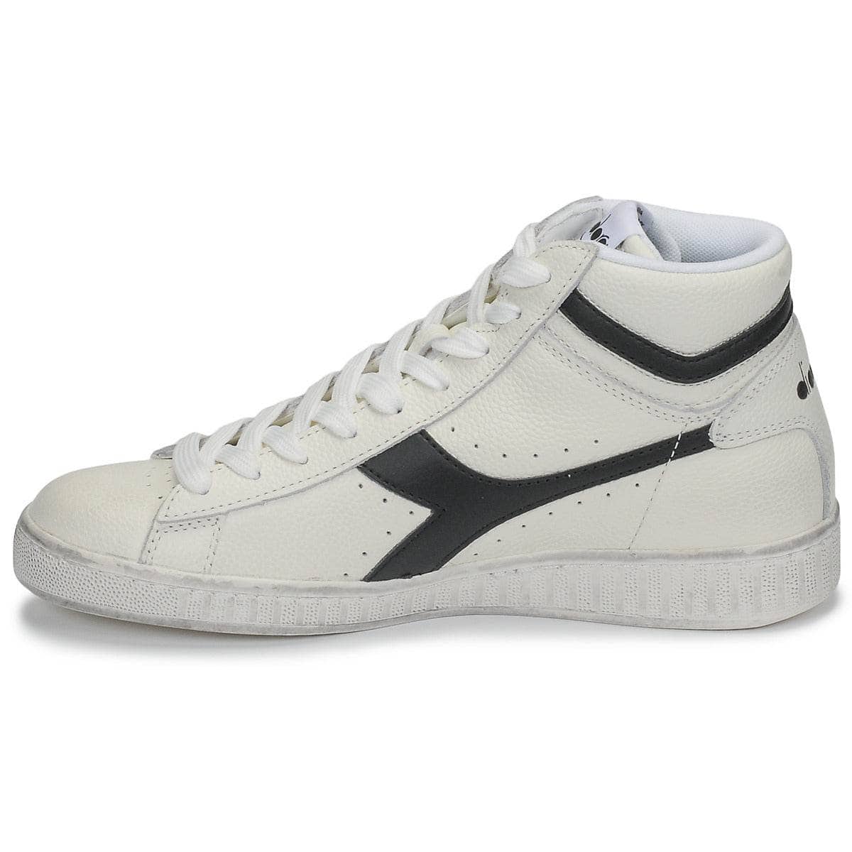 Sneakers alte Uomo Diadora GAME L HIGH WAXED Bianco