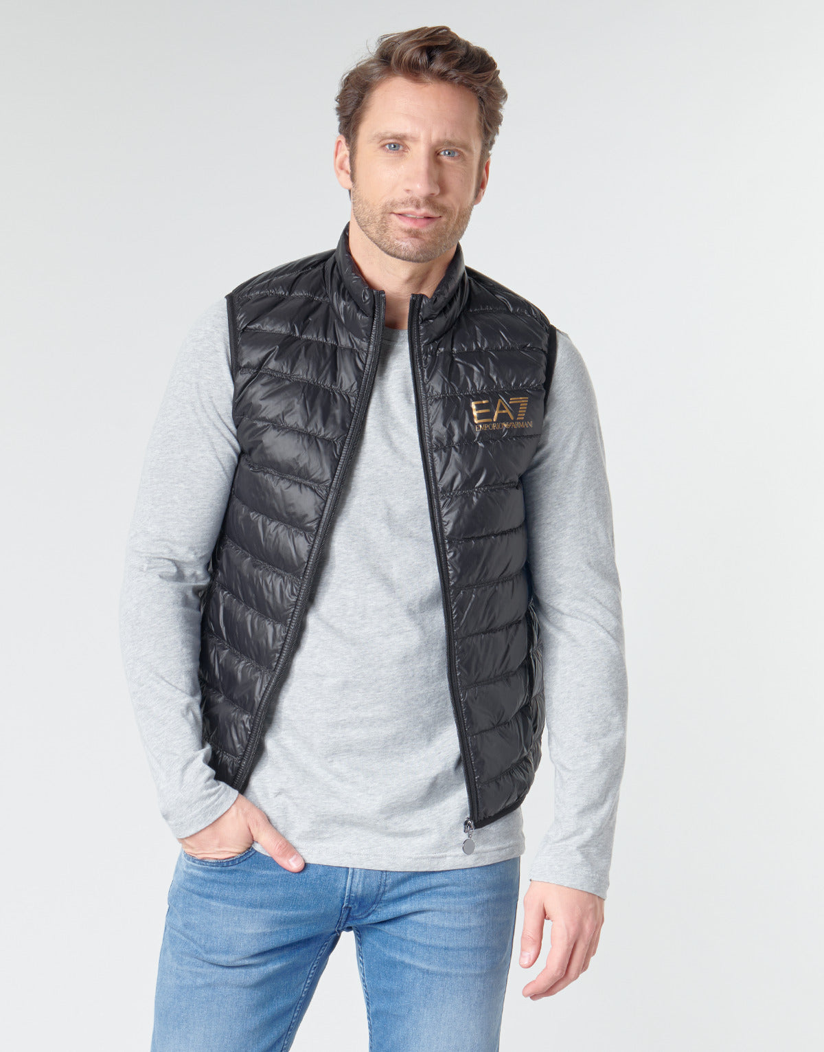 Piumino Uomo Emporio Armani EA7 CORE ID 8NPQ02 Nero