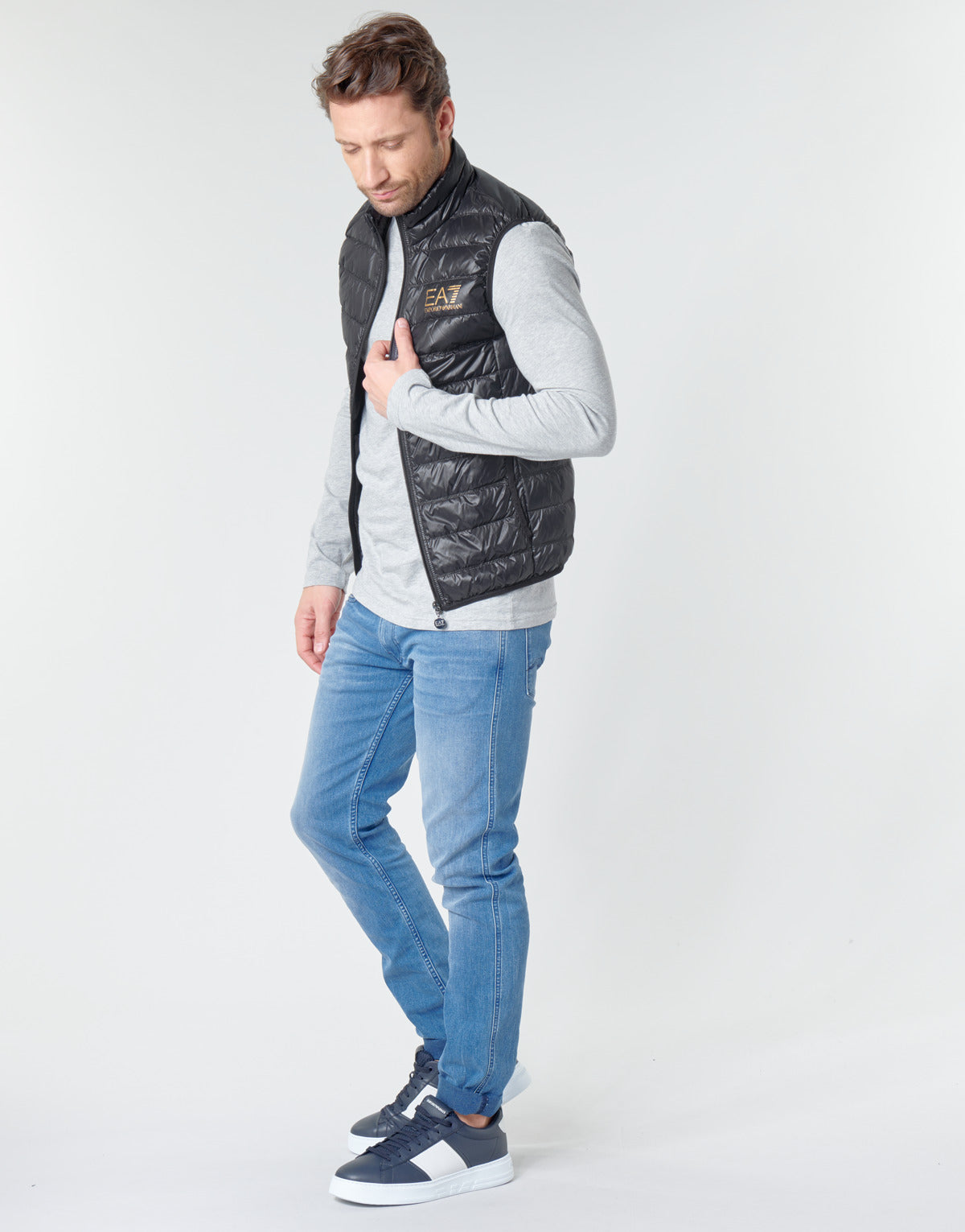 Piumino Uomo Emporio Armani EA7 CORE ID 8NPQ02 Nero