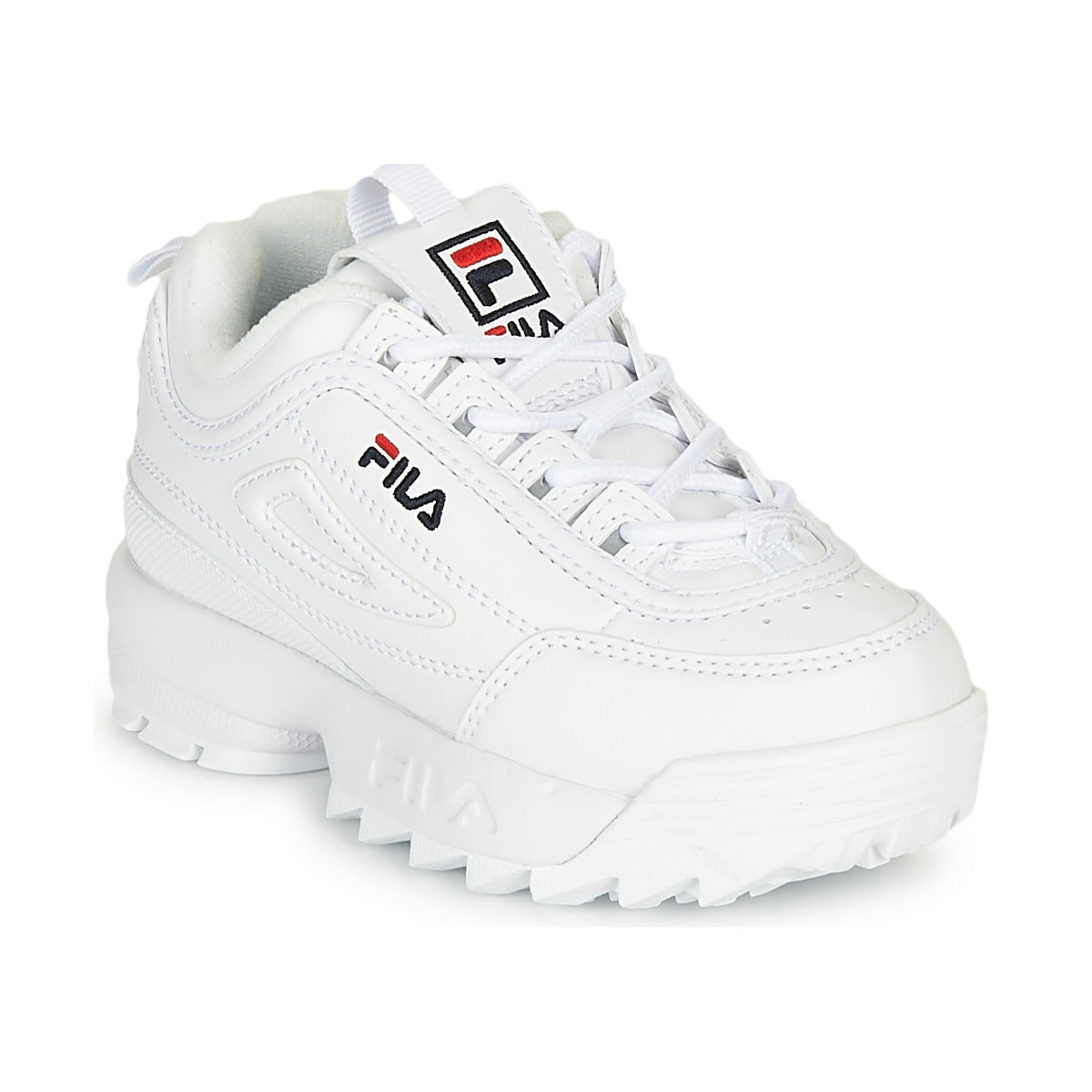 Scarpe bambini ragazza Fila DISRUPTOR INFANTS Bianco