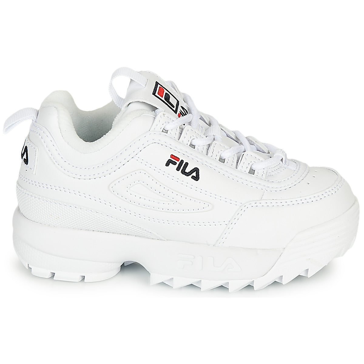 Scarpe bambini ragazza Fila DISRUPTOR INFANTS Bianco