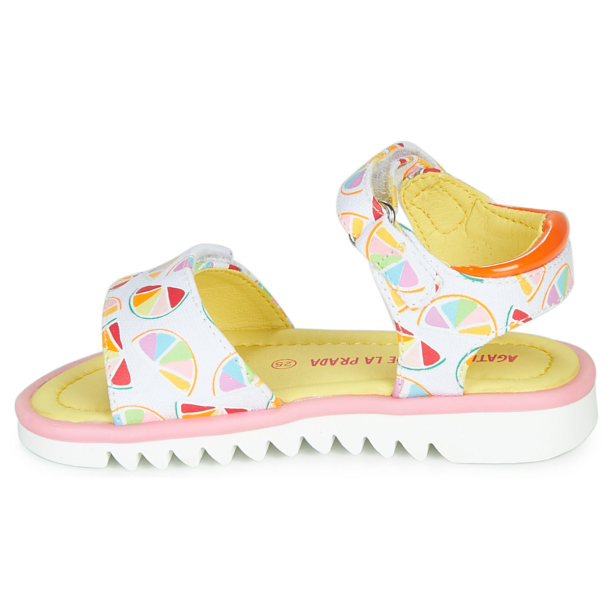 Sandali bambini ragazza Agatha Ruiz de la Prada SMILES Bianco