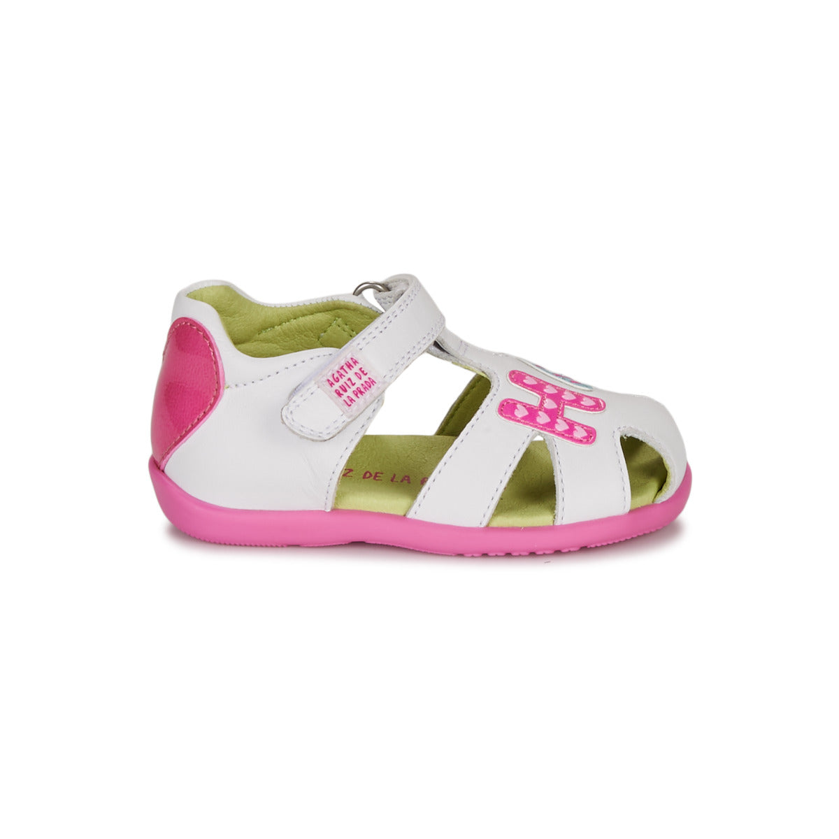 Sandali bambini ragazza Agatha Ruiz de la Prada HAPPY Bianco