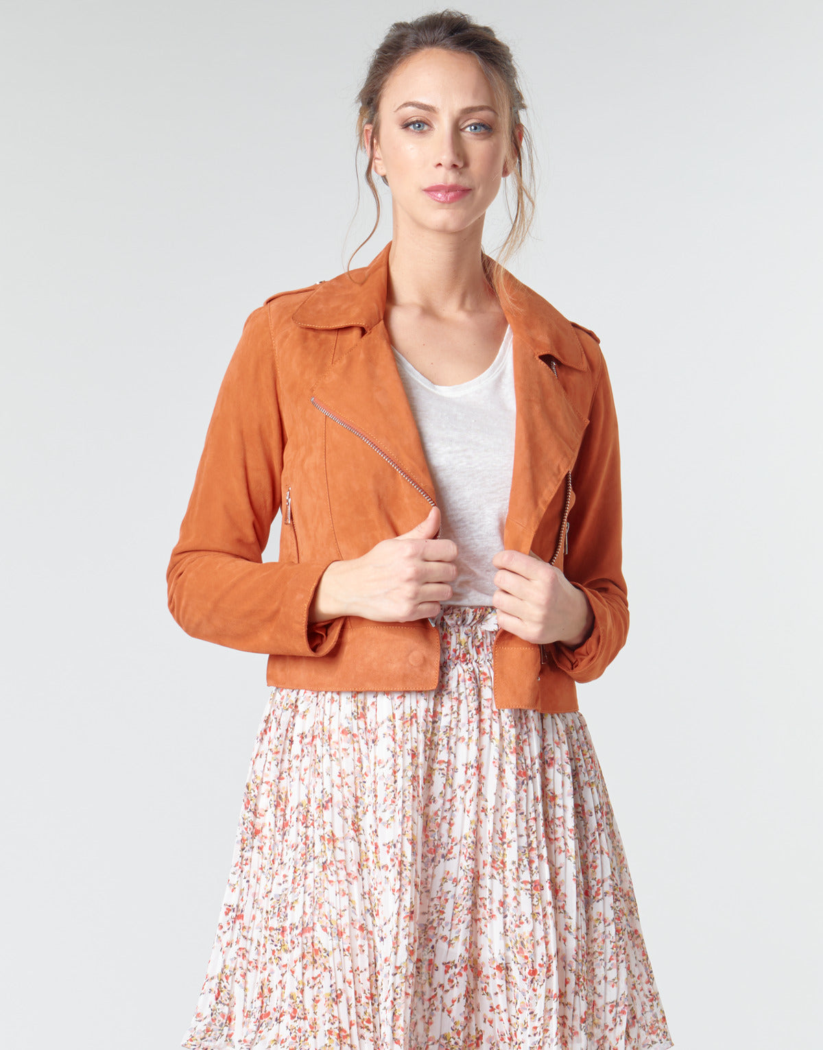 Giacca in pelle Donna Oakwood KEREN Marrone