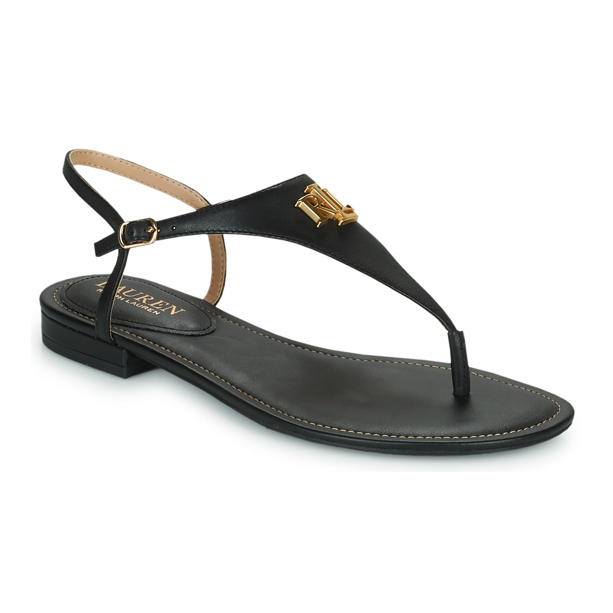 Sandali Donna Lauren Ralph Lauren ELLINGTON SANDALS CASUAL Nero