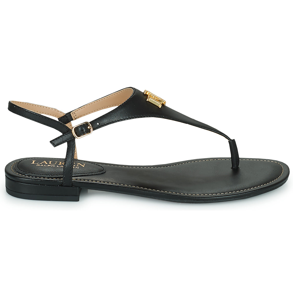 Sandali Donna Lauren Ralph Lauren ELLINGTON SANDALS CASUAL Nero