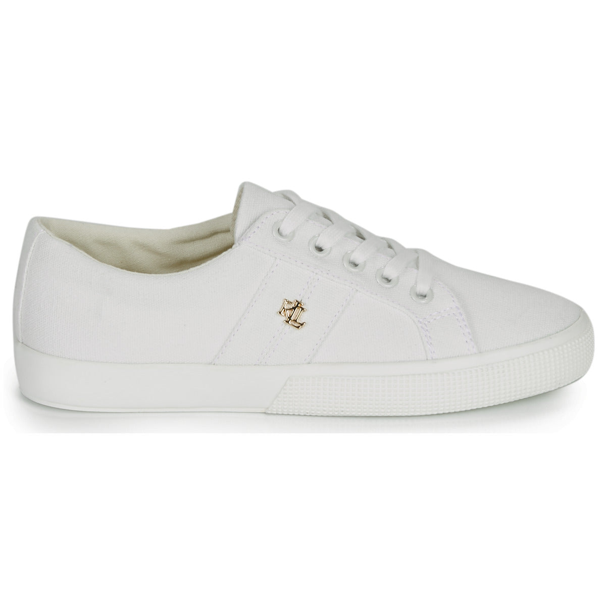 Sneakers basse Donna Lauren Ralph Lauren JANSON II Bianco