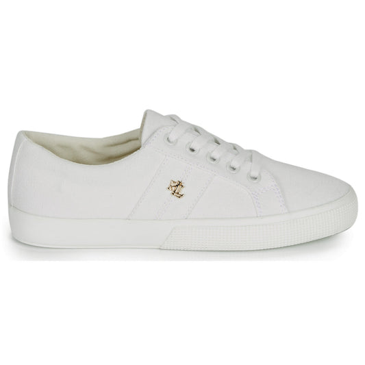 Sneakers basse Donna Lauren Ralph Lauren JANSON II Bianco