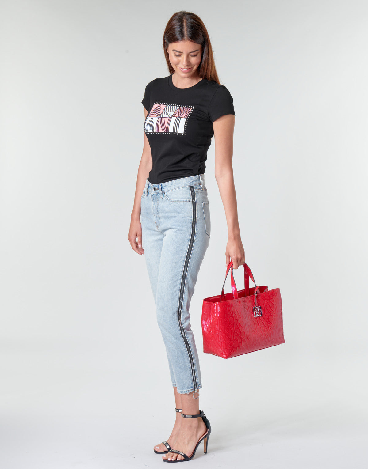 Jeans Slim Donna Armani Exchange HAGO Blu