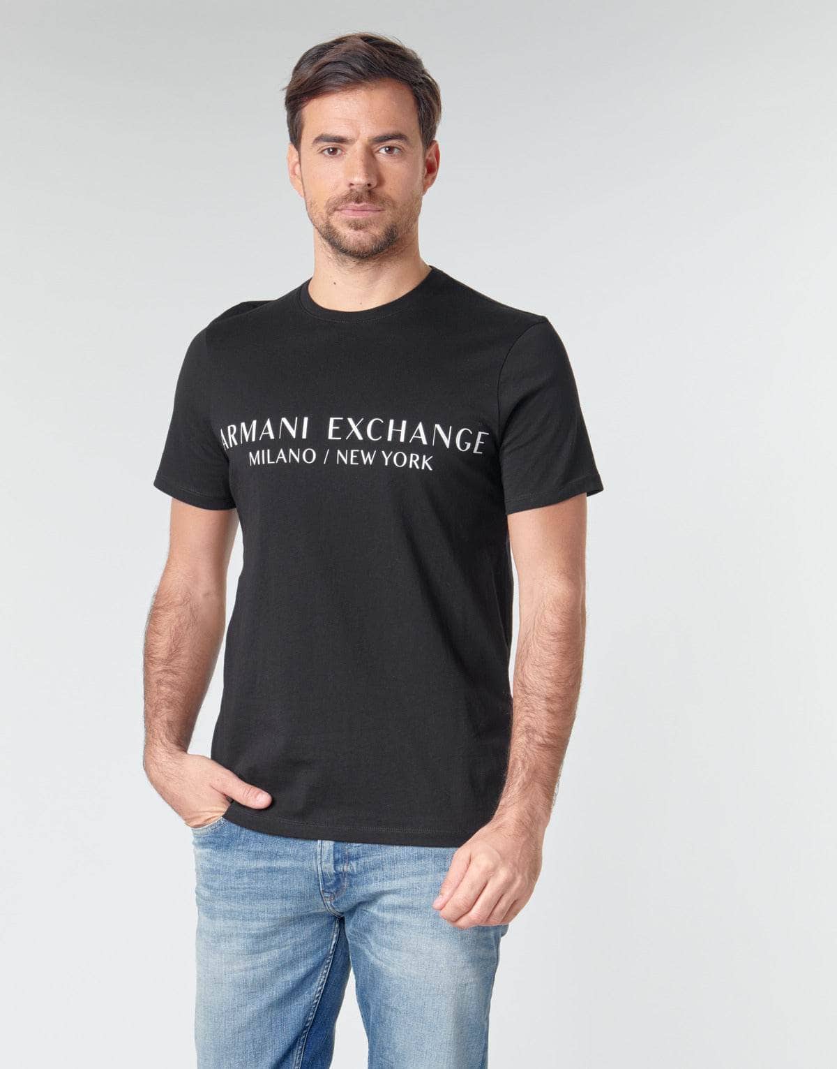 T-shirt Uomo Armani Exchange HULI Nero