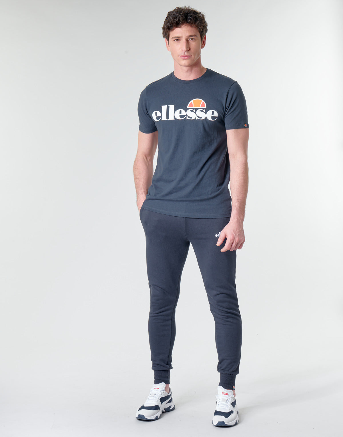 Pantaloni Sportivi Uomo Ellesse NIORO Blu