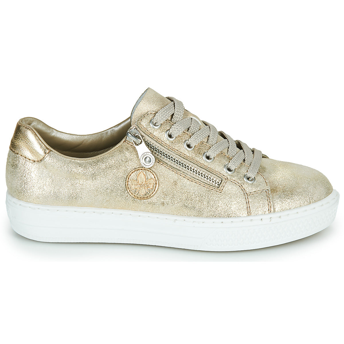 Sneakers basse Donna Rieker LIROS Oro