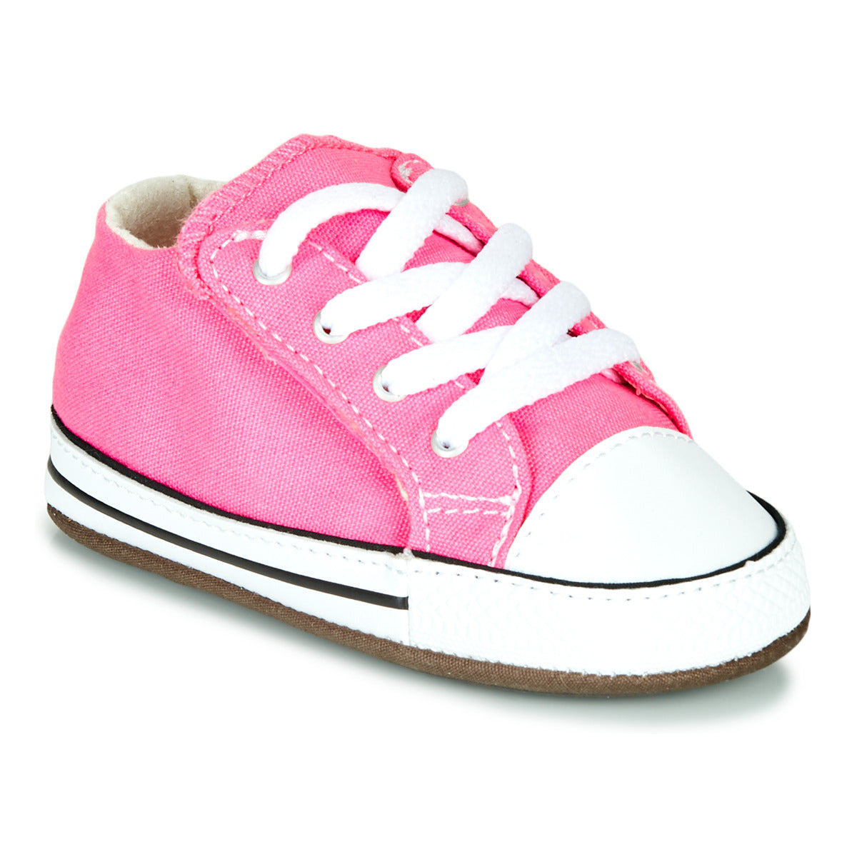 Scarpe bambini ragazza Converse CHUCK TAYLOR FIRST STAR CANVAS HI Rosa