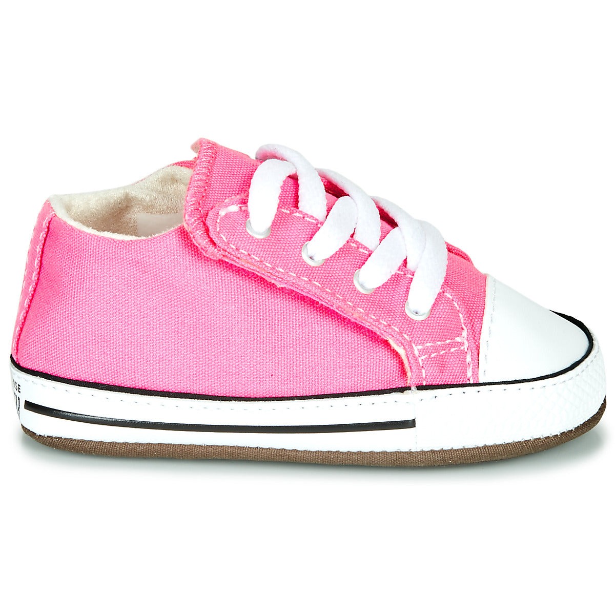 Scarpe bambini ragazza Converse CHUCK TAYLOR FIRST STAR CANVAS HI Rosa