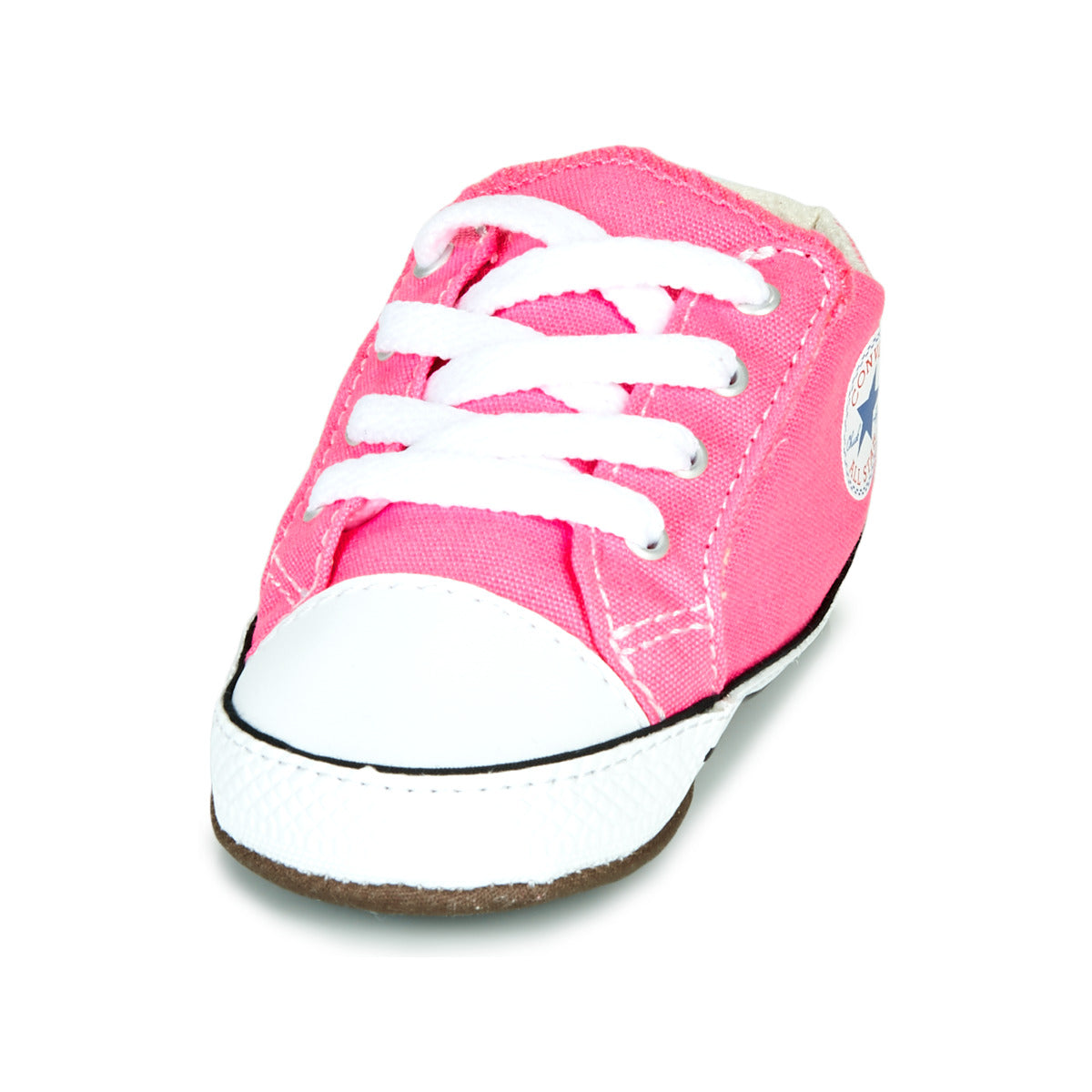 Scarpe bambini ragazza Converse CHUCK TAYLOR FIRST STAR CANVAS HI Rosa