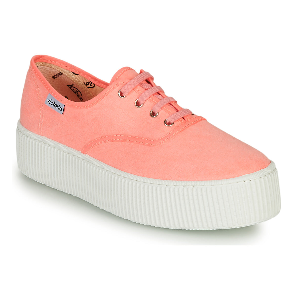 Sneakers basse Donna Victoria DOBLE FLUO Rosa