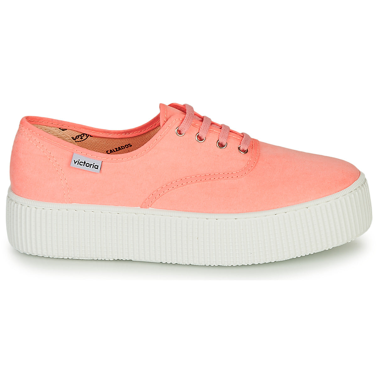 Sneakers basse Donna Victoria DOBLE FLUO Rosa