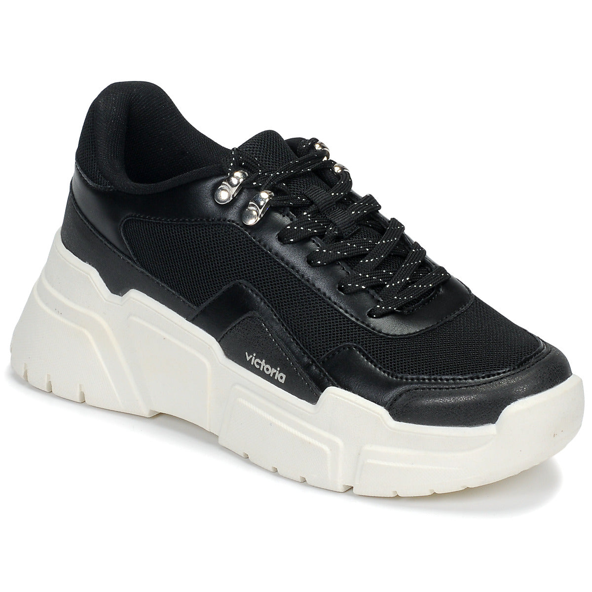 Sneakers basse Donna Victoria TOTEM Nero