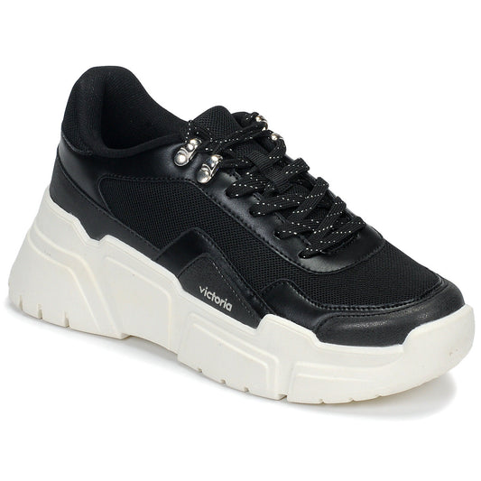 Sneakers basse Donna Victoria TOTEM Nero