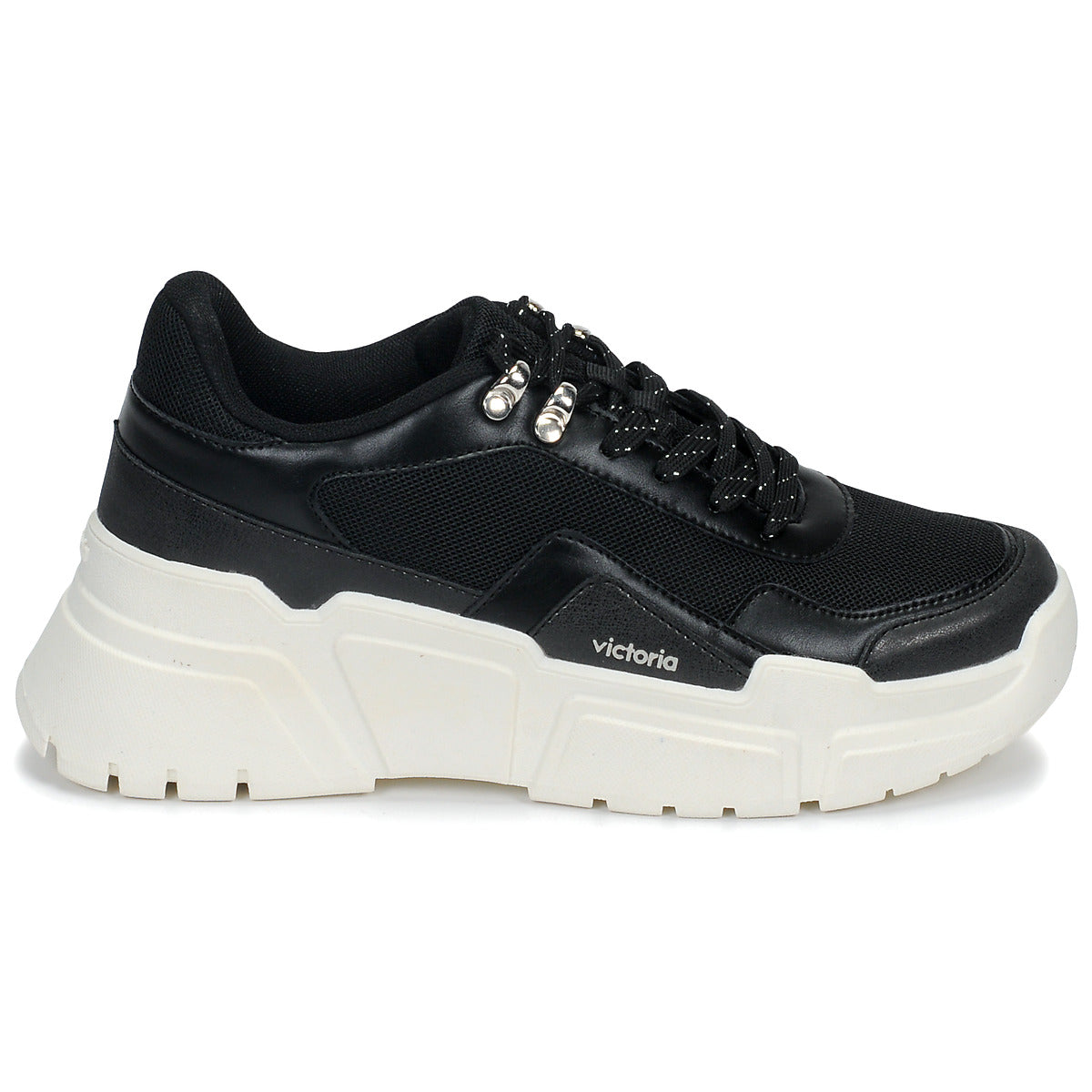Sneakers basse Donna Victoria TOTEM Nero