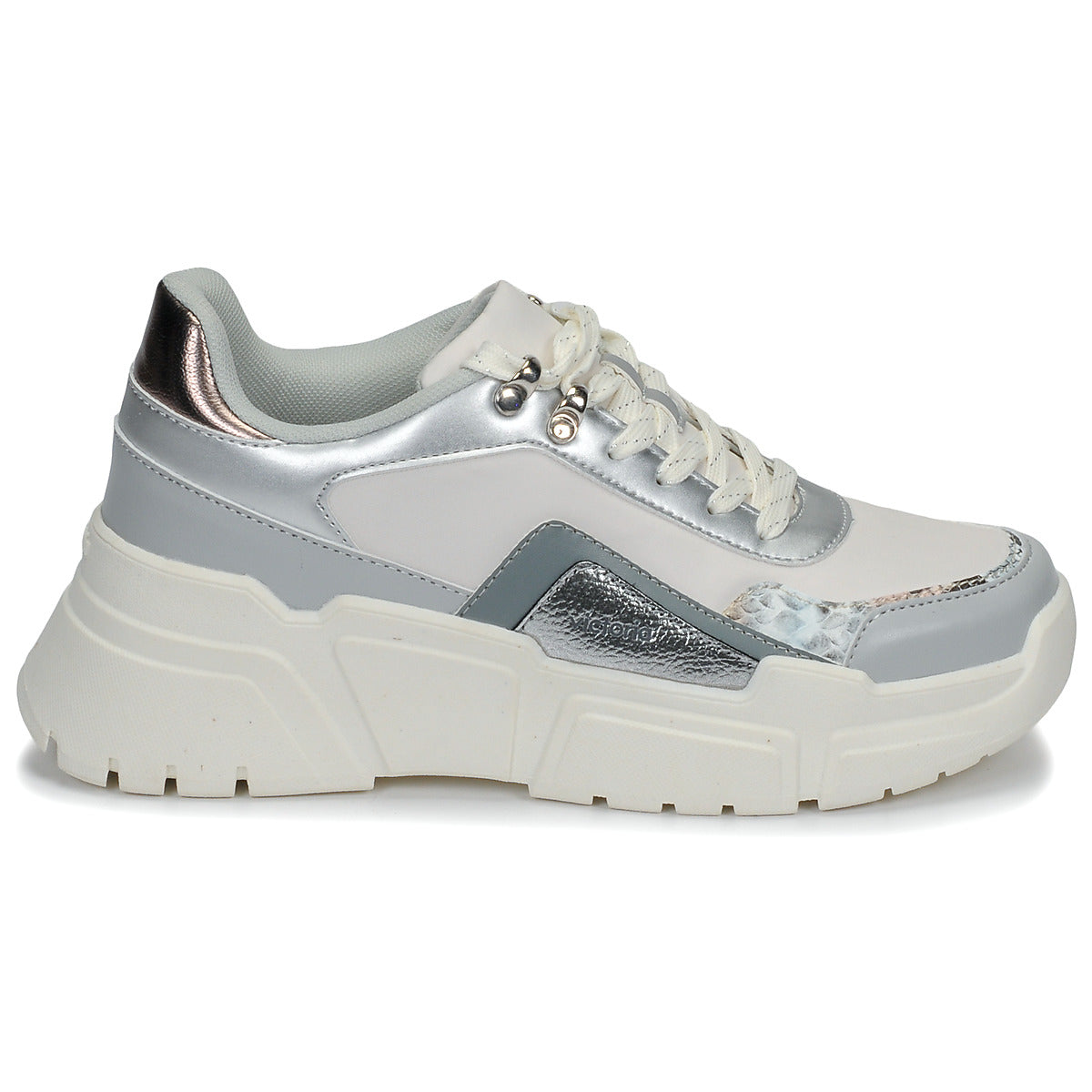Sneakers basse Donna Victoria TOTEM MONO Bianco
