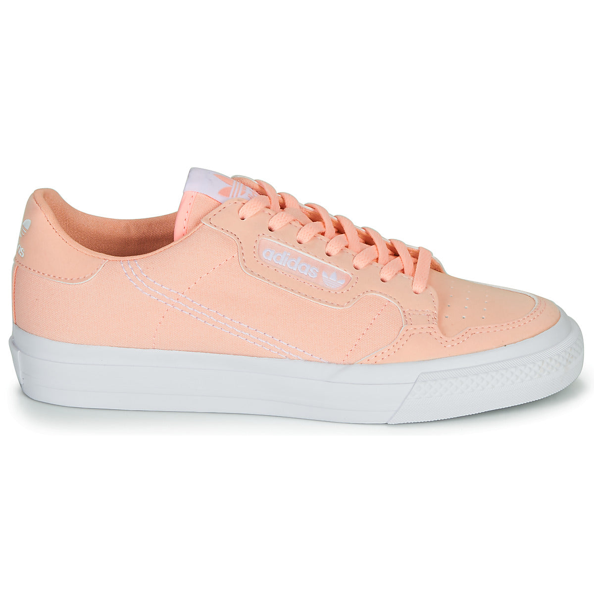 Scarpe bambini ragazza adidas CONTINENTAL VULC J Rosa