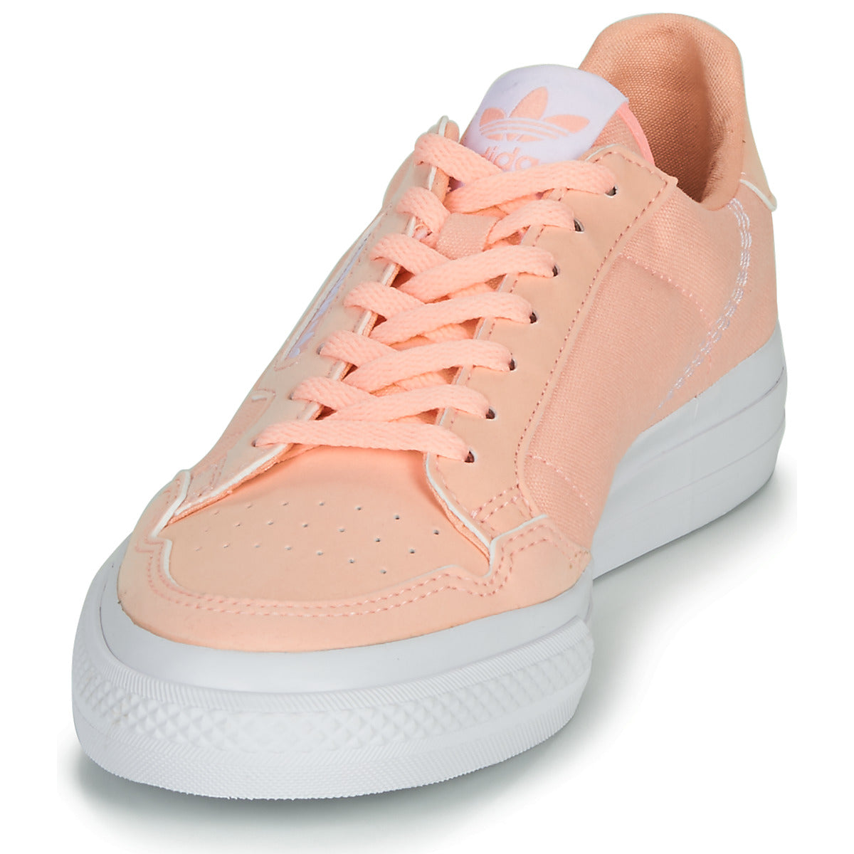 Scarpe bambini ragazza adidas CONTINENTAL VULC J Rosa