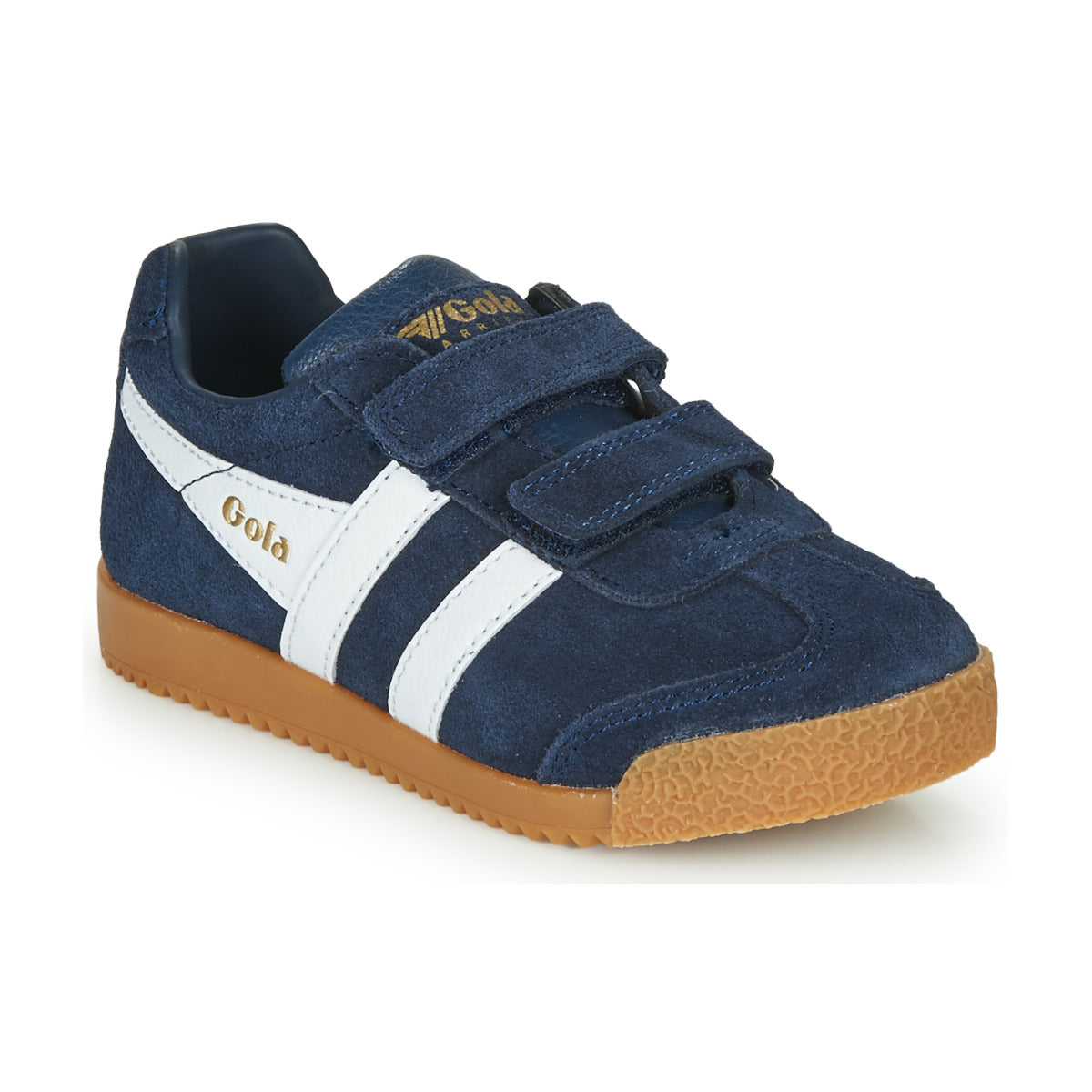 Scarpe bambini ragazza Gola HARRIER VELCRO Blu