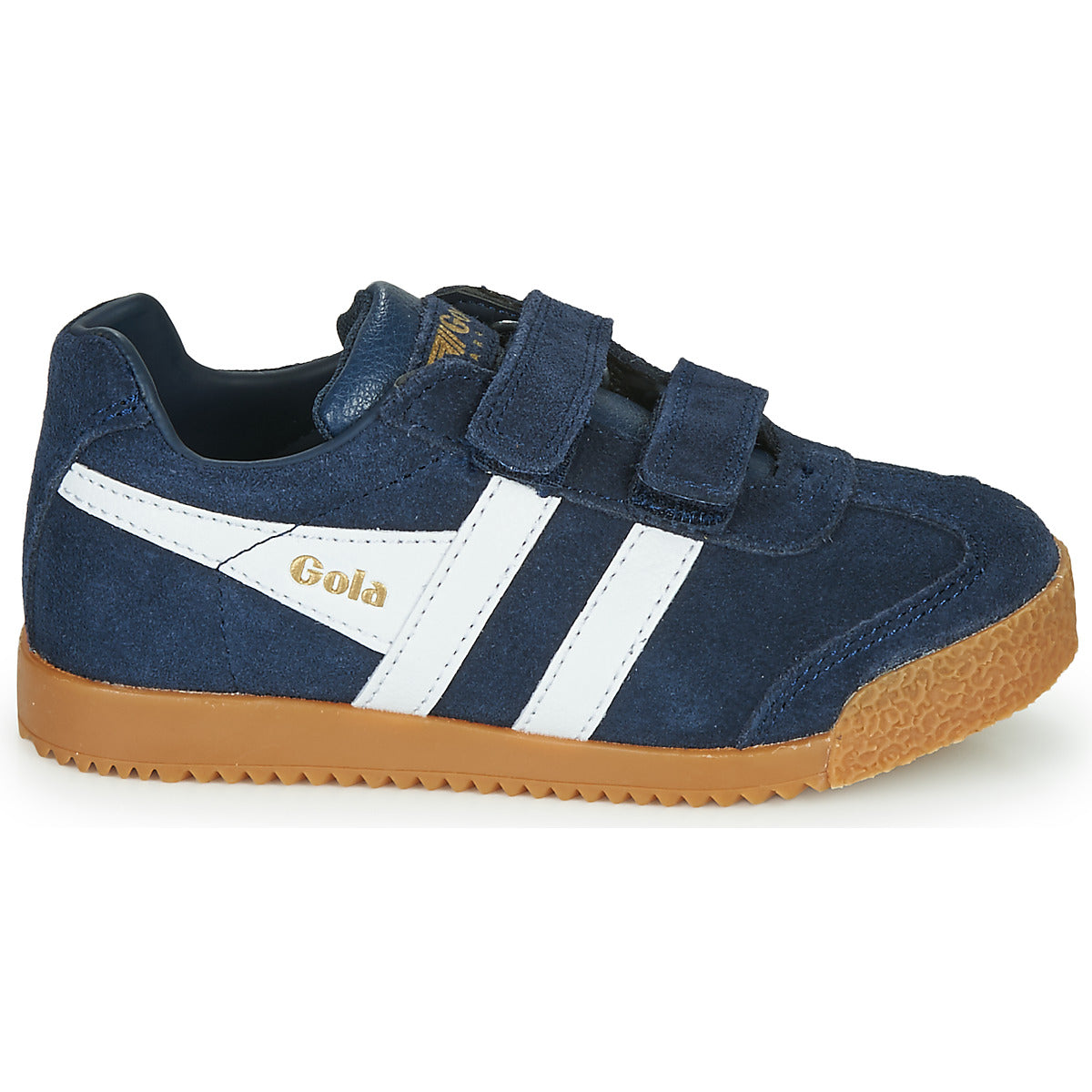 Scarpe bambini ragazza Gola HARRIER VELCRO Blu
