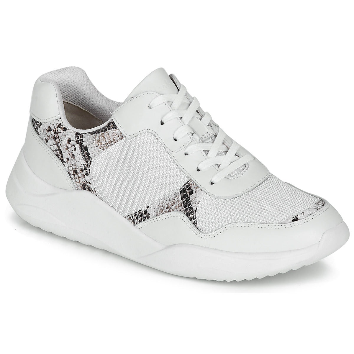 Sneakers basse Donna Clarks  SIFT LACE  Bianco