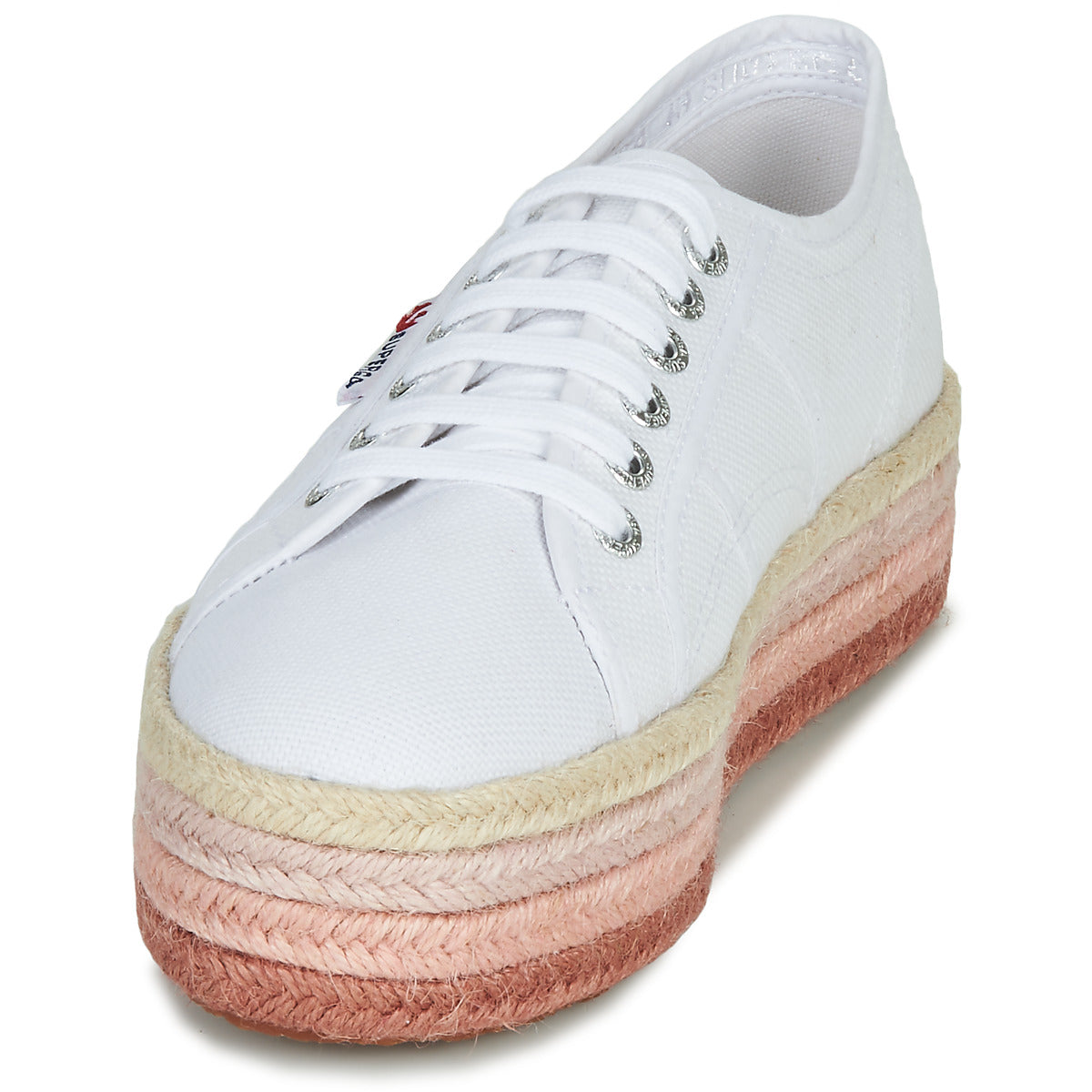 Sneakers basse Donna Superga 2790-COTCOLOROPEW Bianco