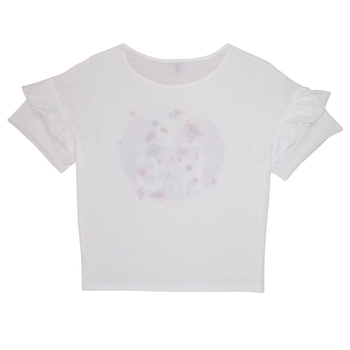 T-shirt ragazza Ikks DIBILIOU Bianco