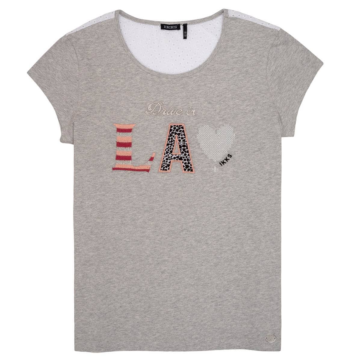T-shirt ragazza Ikks LILOUSH Grigio