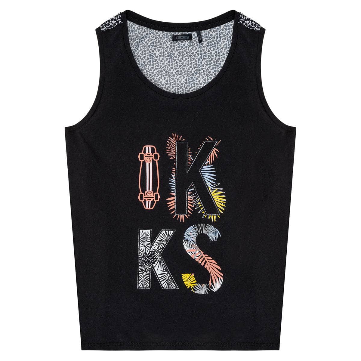 Top ragazza Ikks AJAKZ Nero