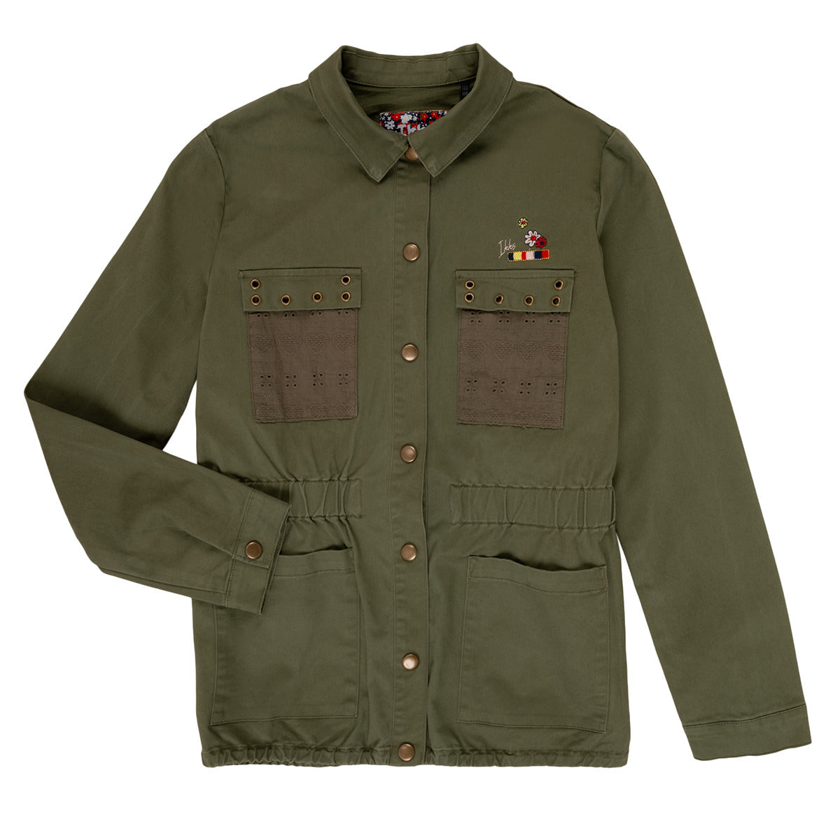 Giacca ragazza Ikks BENKESSI Kaki