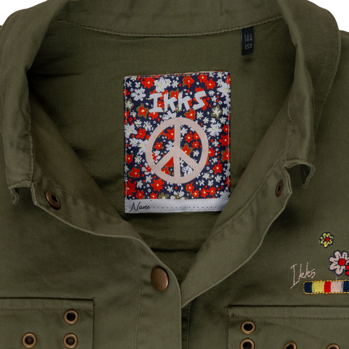 Giacca ragazza Ikks BENKESSI Kaki