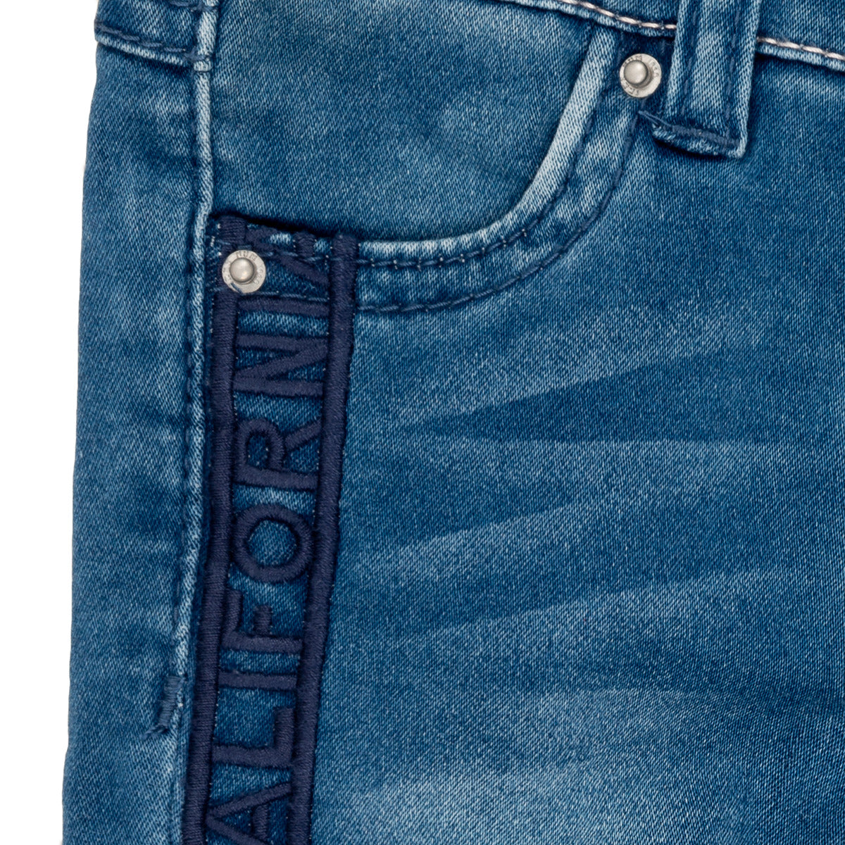 Jeans Slim ragazza Ikks LUISIN Blu