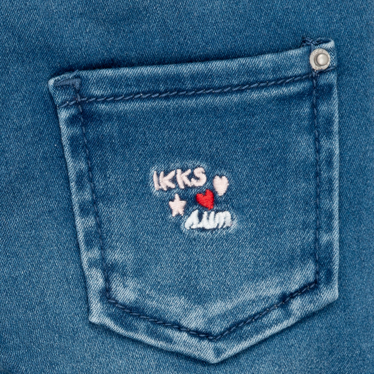 Jeans Slim ragazza Ikks LUISIN Blu
