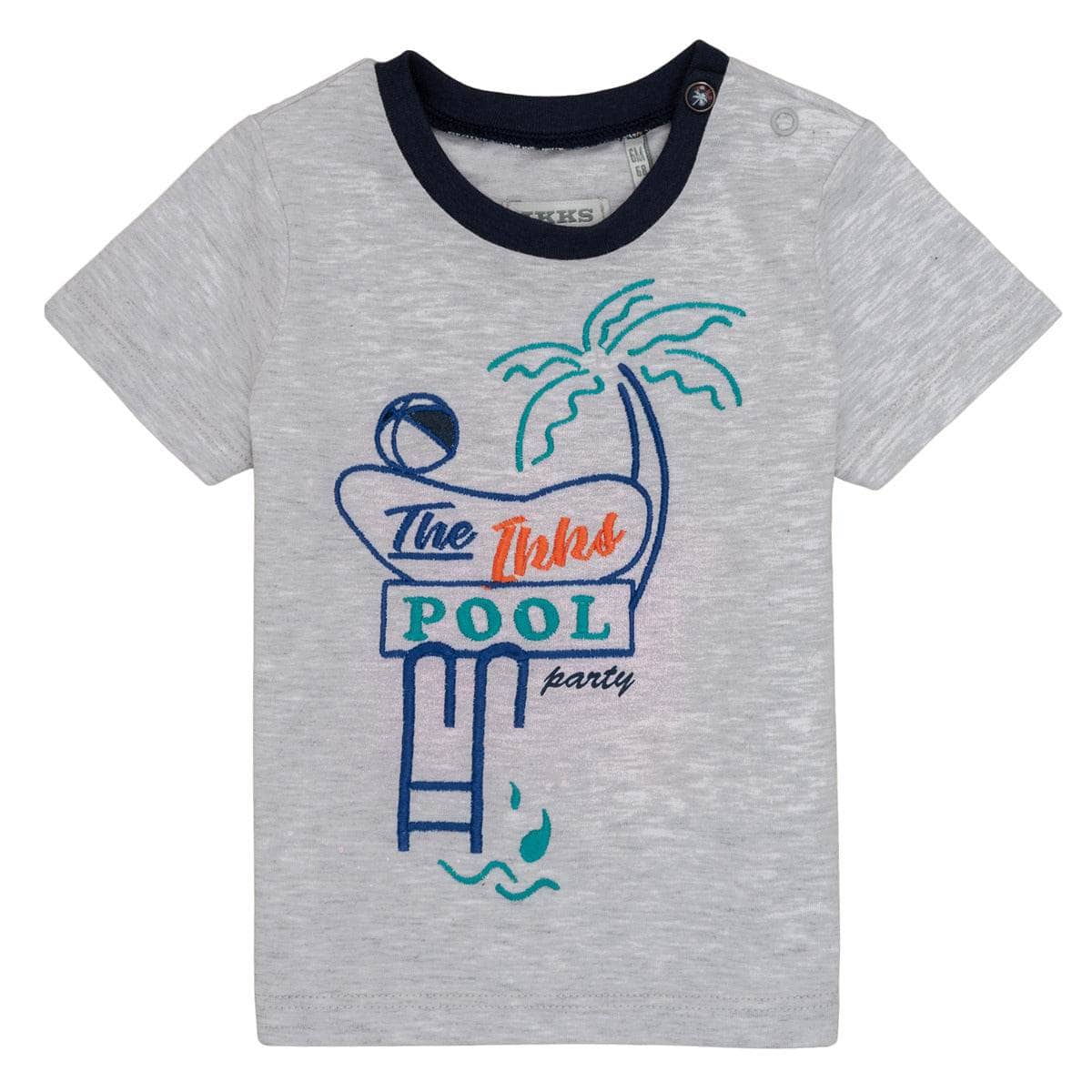 T-shirt ragazzo Ikks LISIANA Grigio