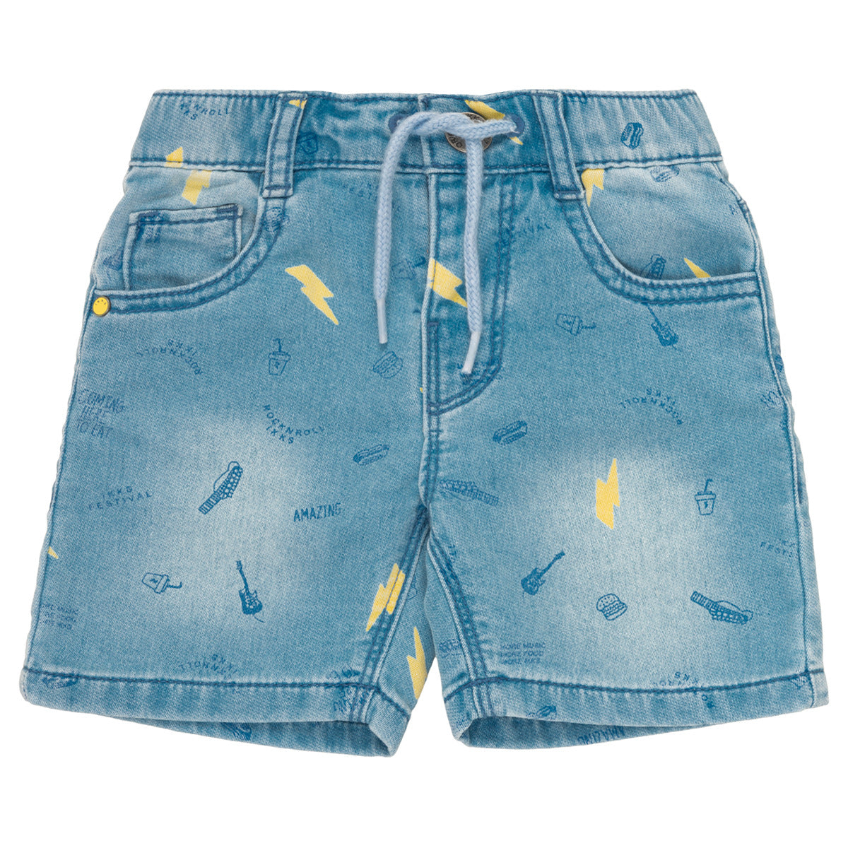 Pantaloni corti ragazzo Ikks PONERMO Blu