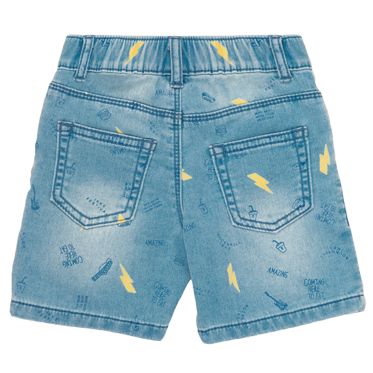 Pantaloni corti ragazzo Ikks PONERMO Blu