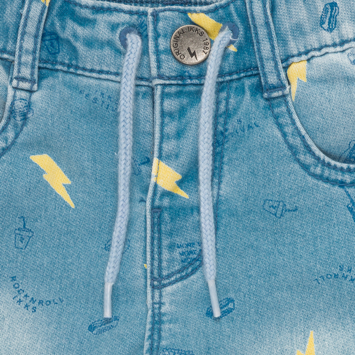 Pantaloni corti ragazzo Ikks PONERMO Blu