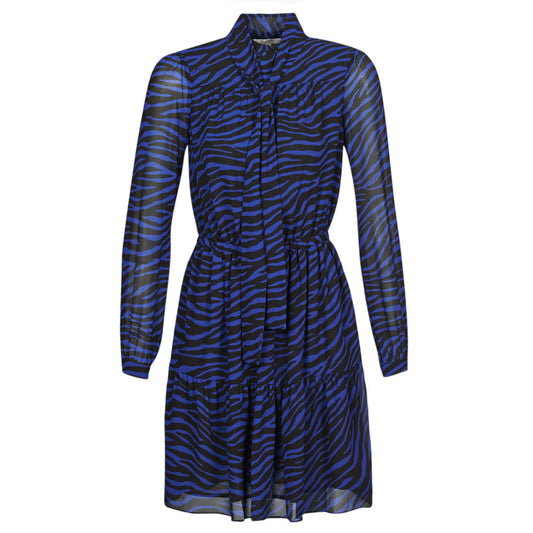 Abito corto Donna MICHAEL Michael Kors BOLD BENGAL TIER DRS Blu