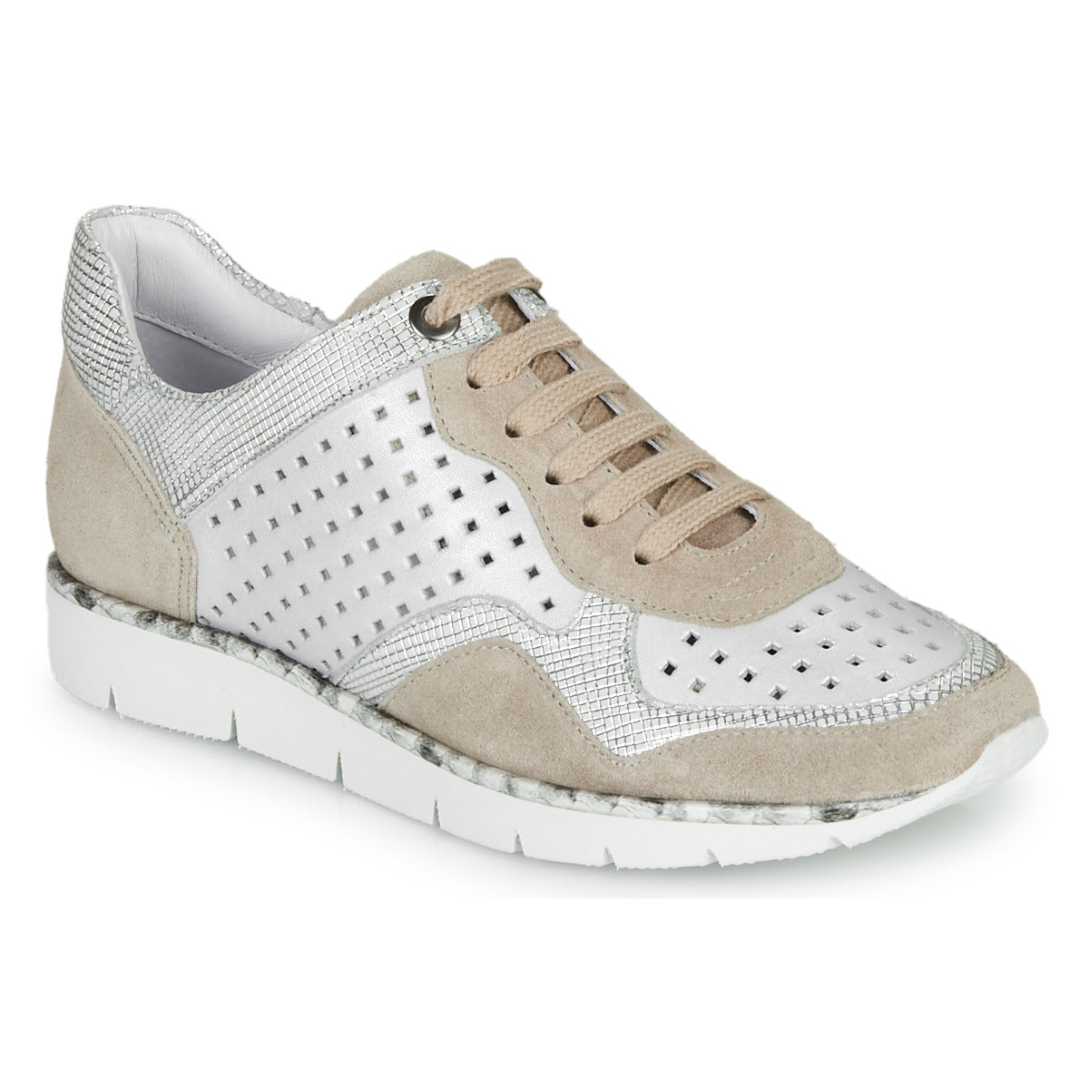 Sneakers basse Donna Regard JARD V4 CROSTA P STONE Bianco