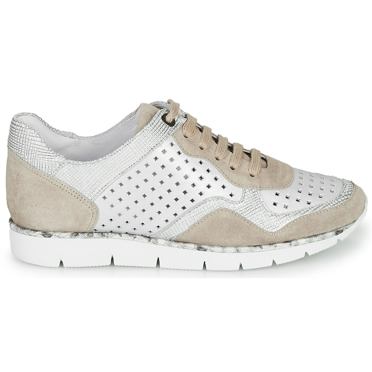 Sneakers basse Donna Regard JARD V4 CROSTA P STONE Bianco