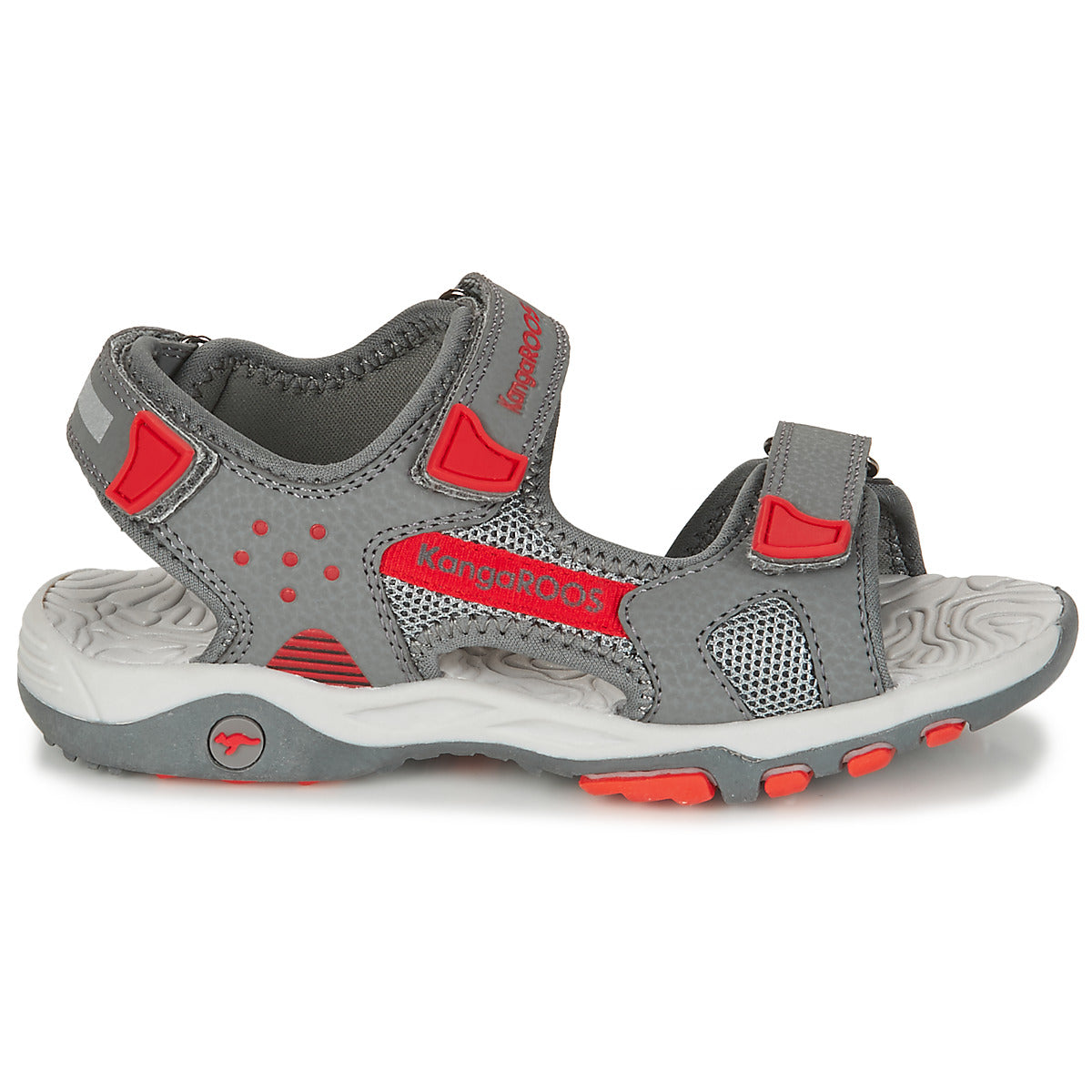 Sandali bambini ragazzo Kangaroos K-CELTIC Grigio