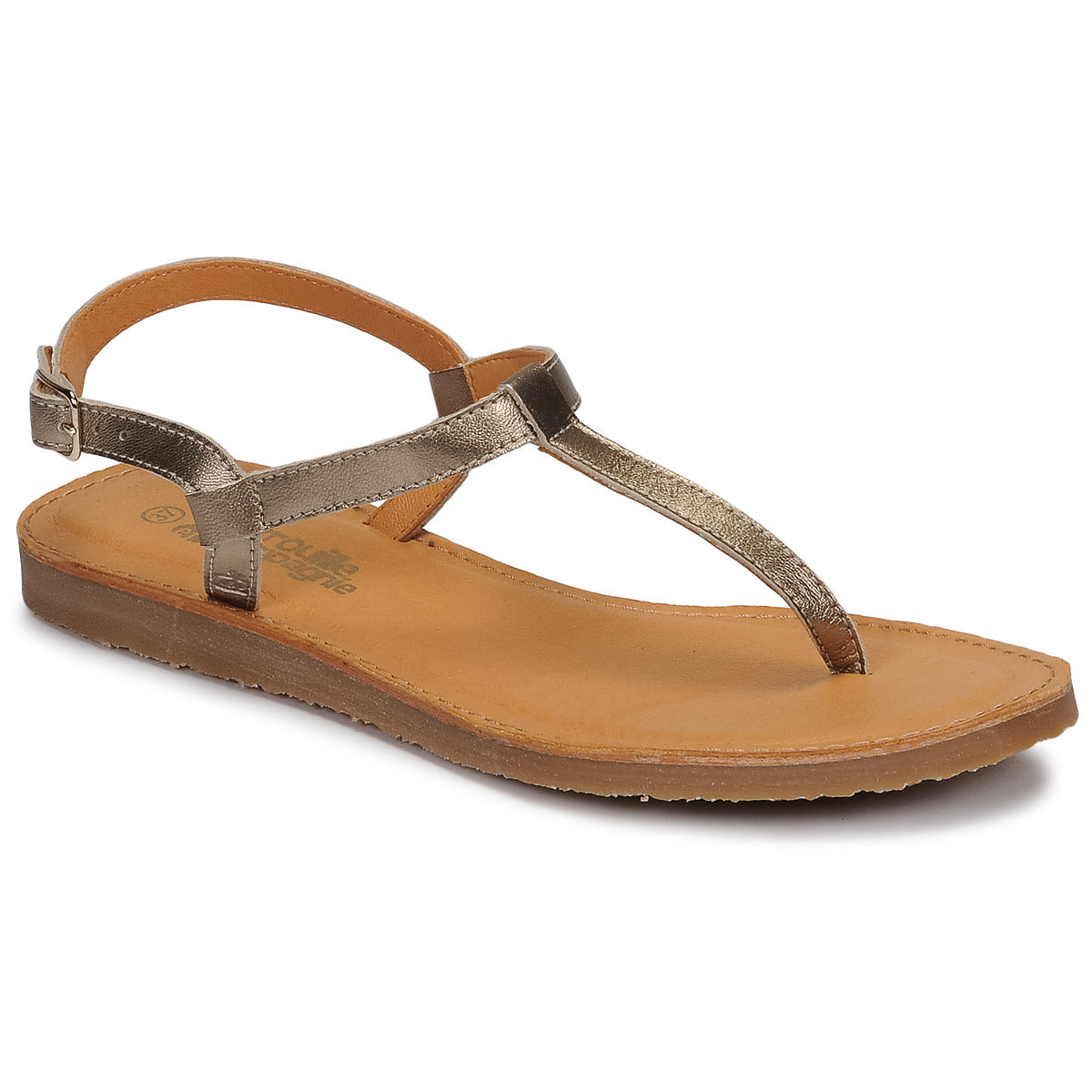 Infradito bambini ragazza Citrouille et Compagnie MIZZA Oro